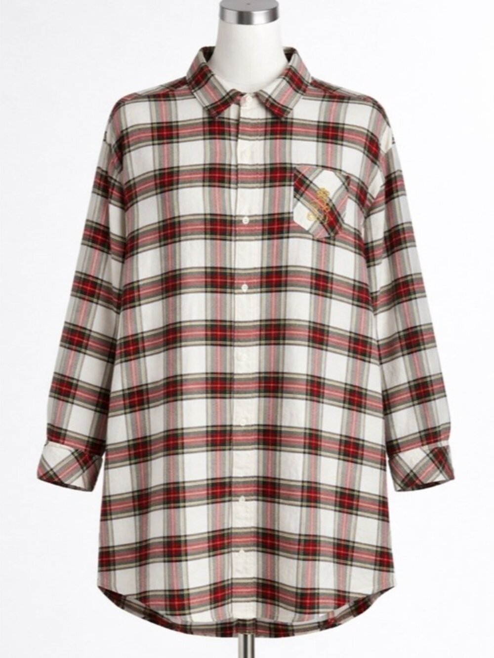 Lauren Ralph Lauren Plaid Nightshirt